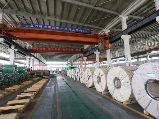 鑫峰100万吨不锈钢连续固溶酸洗项目即将投产【荣成华金属】